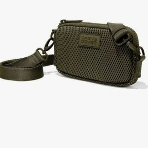 Dagne Dover Mara Air Mesh Phone Sling Dark Moss
